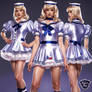 Satin Sissy Shiny Satin Sissy Sailor Suit With Sis