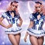 Satin Sissy Shiny Satin Sissy Sailor Suit With Sis