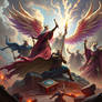 Lords of Wisdom and Light Triumphant over fallen e
