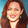 Angelina Jolie                       Mixed media