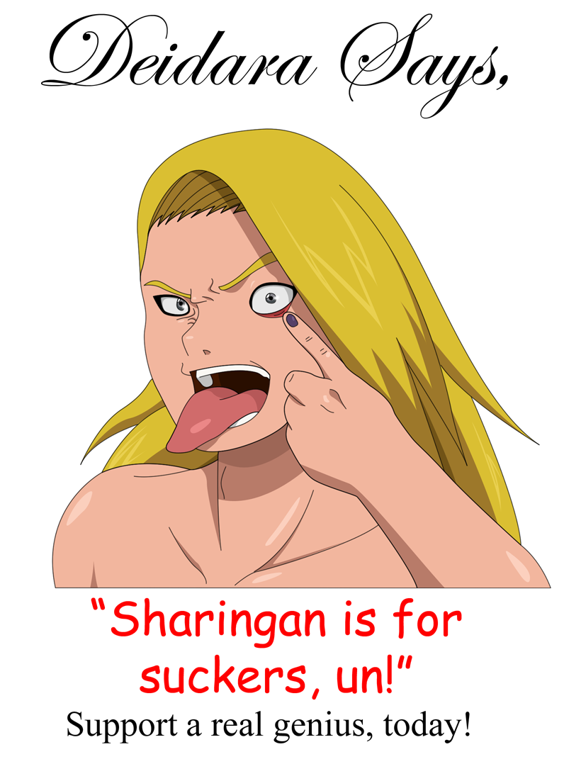 Deidara: Sharingan PSA