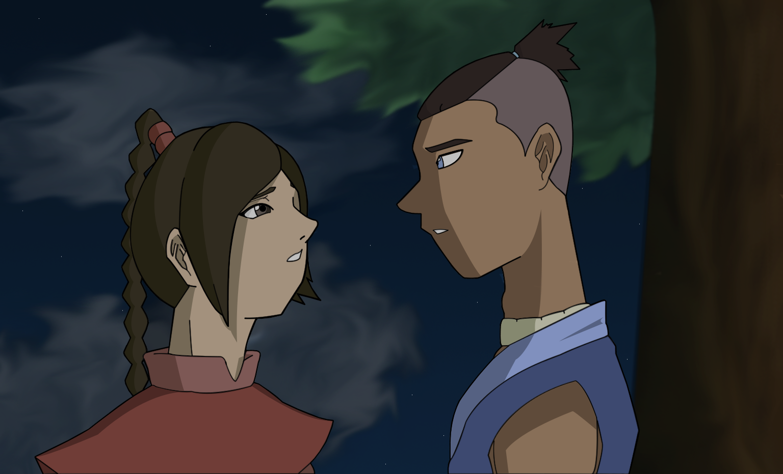 Atla Ty Lee And Sokka By Sractheninja On Deviantart