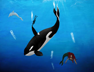 Orca arkadas ( Diver`s secret)