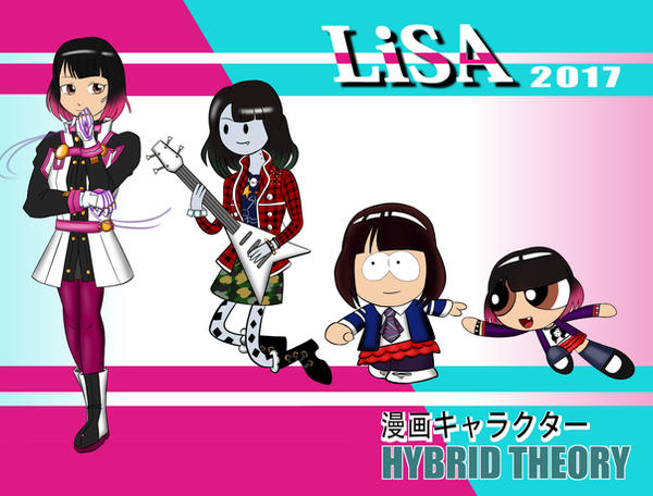 LiSA and Cartoon by cvkt500 on DeviantArt