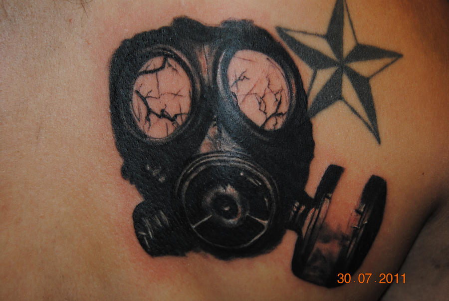 gas mask