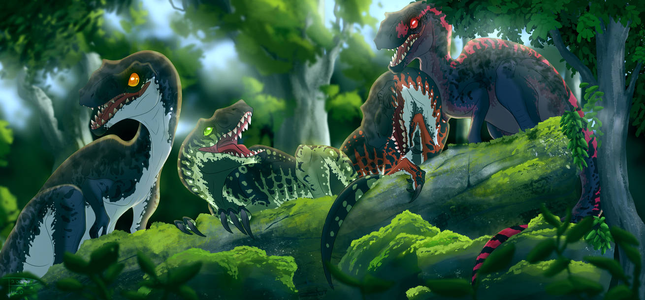 Rock Raptors Chilling at raptor rock by Puco2000 on DeviantArt