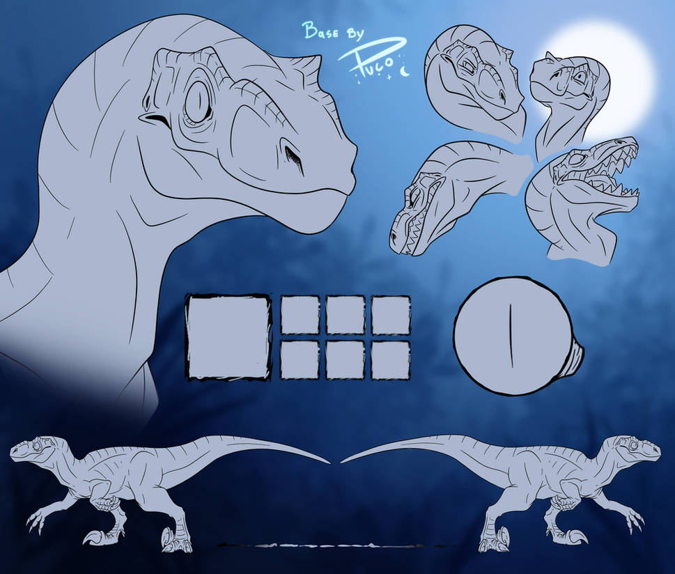 Vrchat Raptor Base Raptor base up on Kofi (link in the describtion) by Puco2000 on DeviantArt