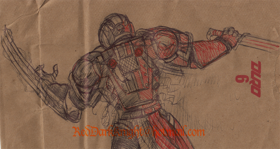 Duro Sketch: Sanguine Sergeant 02