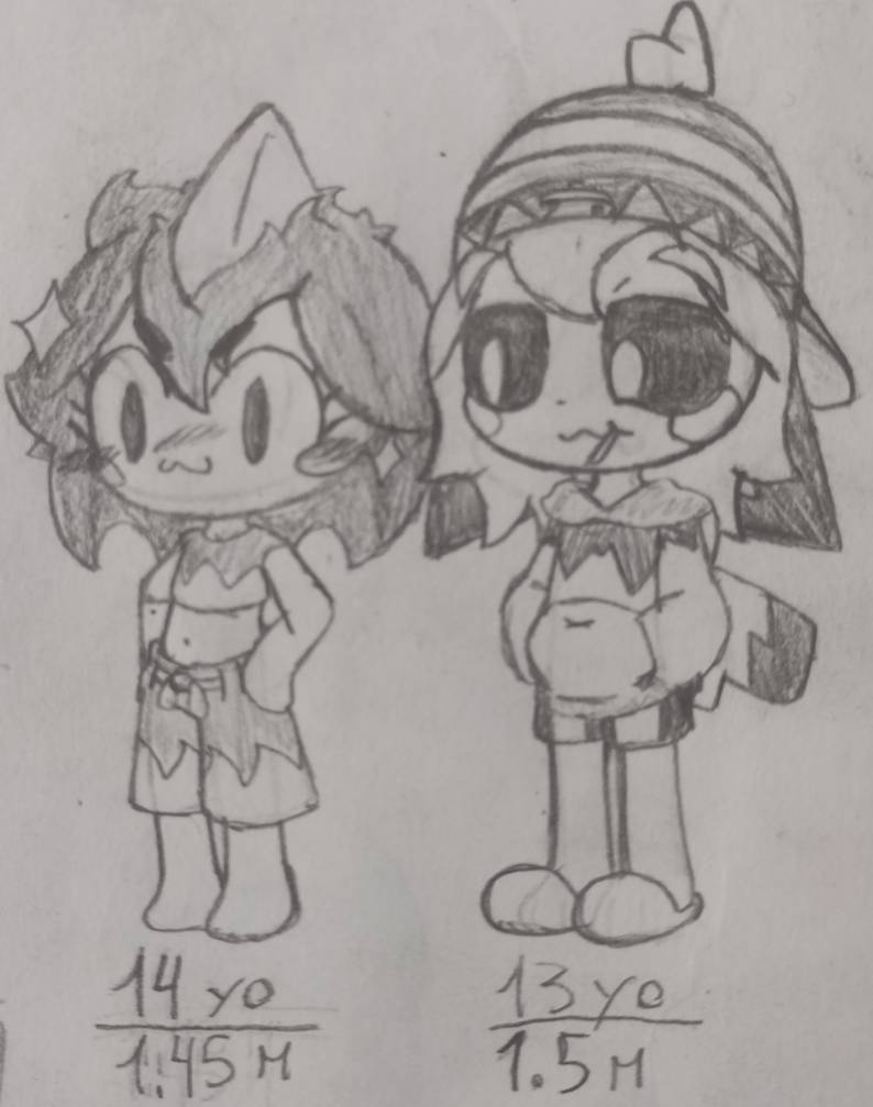Cutesy couple by RolineOverlord on DeviantArt