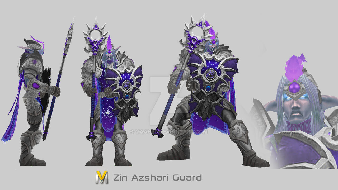 Zin Azshari Guards by Vaanel on DeviantArt