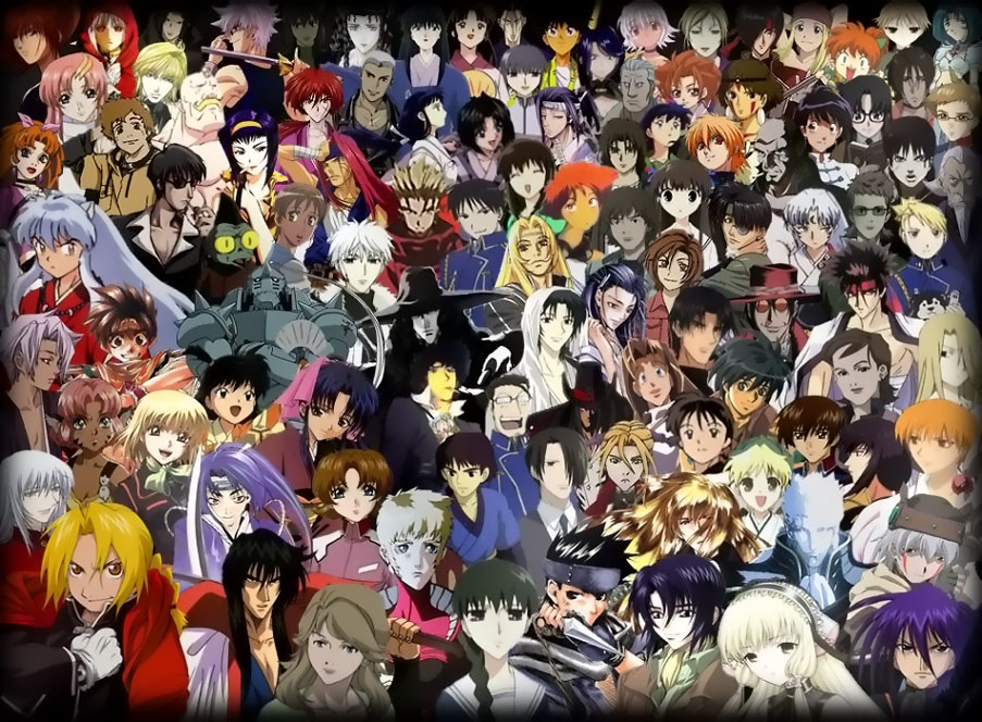 Conglomerate Of Anime Shows By Soulofsolaria On Deviantart