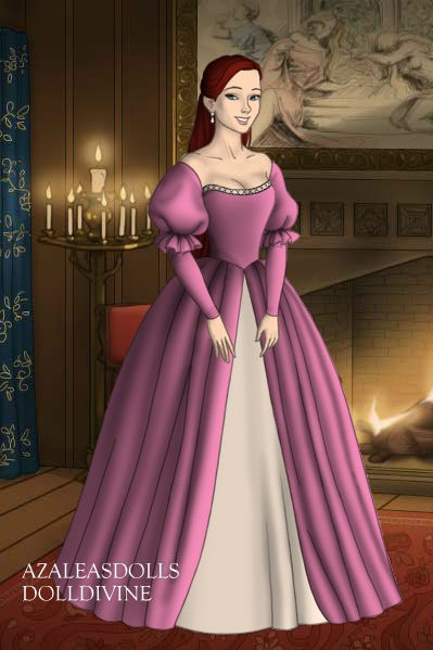 Ariel's Pink Ballgown