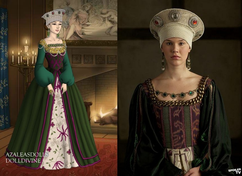 Anne of Cleves' Portrait Gown