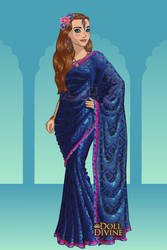 Me in a Sari