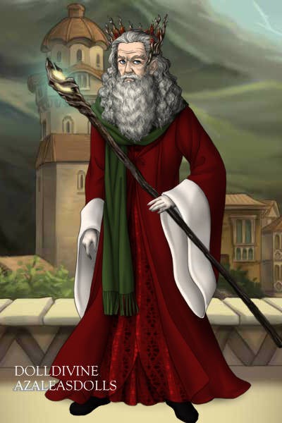 Santa as a Wizard