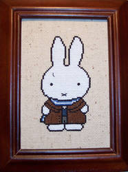 Miffy-Netherlands Cross Stitch