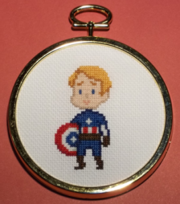 Captain Kawaii Cross Stitch