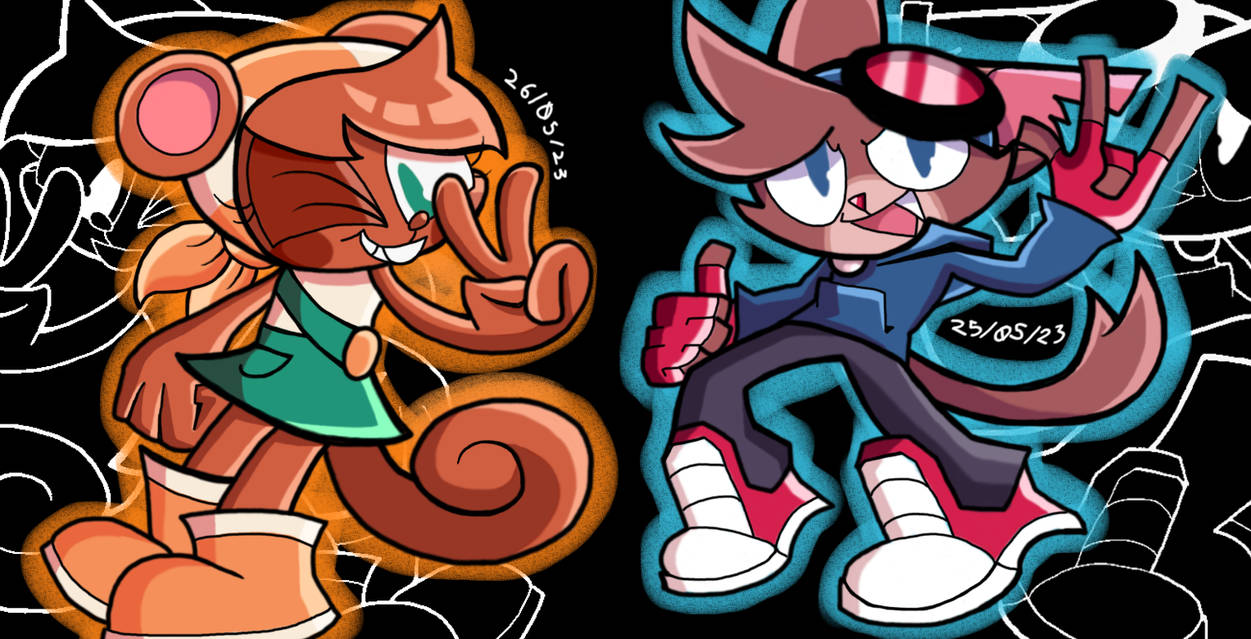Murphy and Mitzi 2019 Twitter Banner redraw by AKidInTheInternet on ...