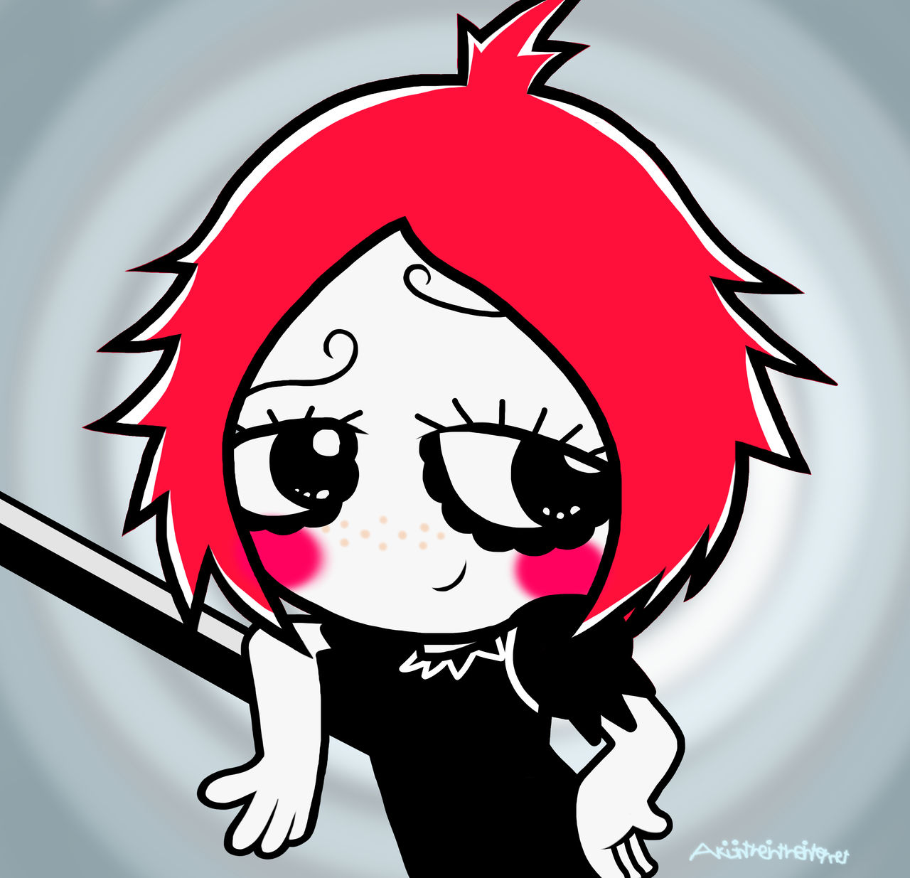 Ruby Gloom pfp Redraw by AKidInTheInternet on DeviantArt