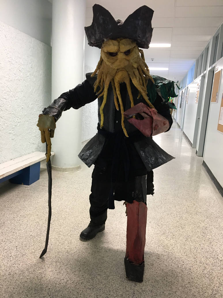 Costume Davy Jones,halloween 2017 by LaSocieteDelirefacil on DeviantArt