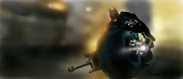 the dark night