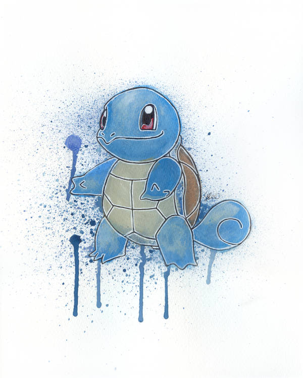 Squirtle by LukeFielding