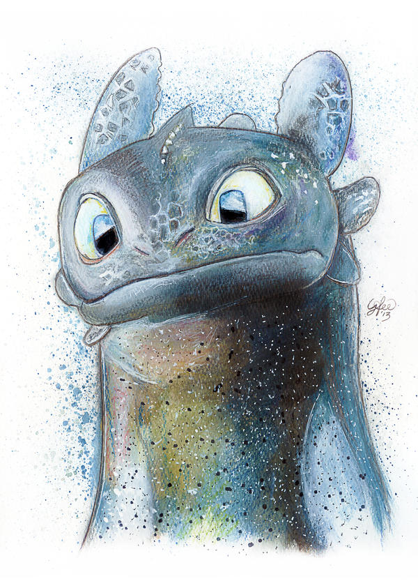 Toothless by LukeFielding on DeviantArt