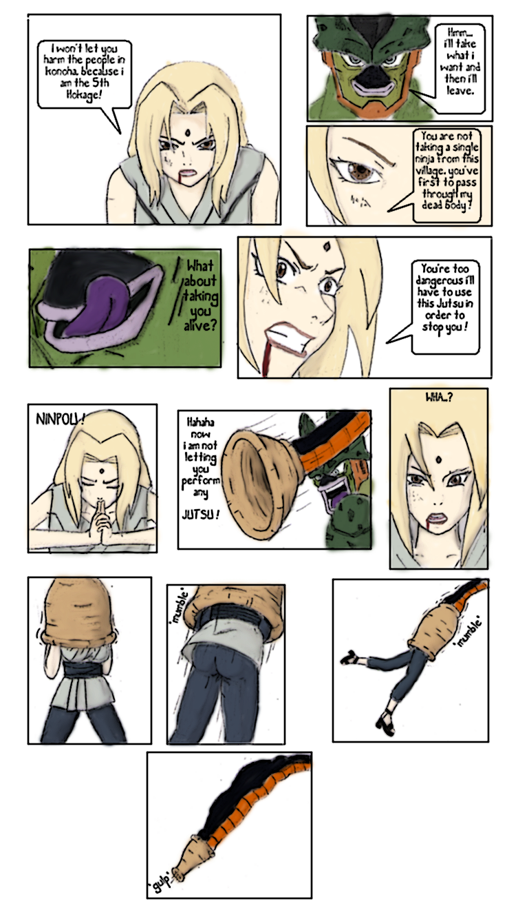 Cell Vore Style:Tsunade color