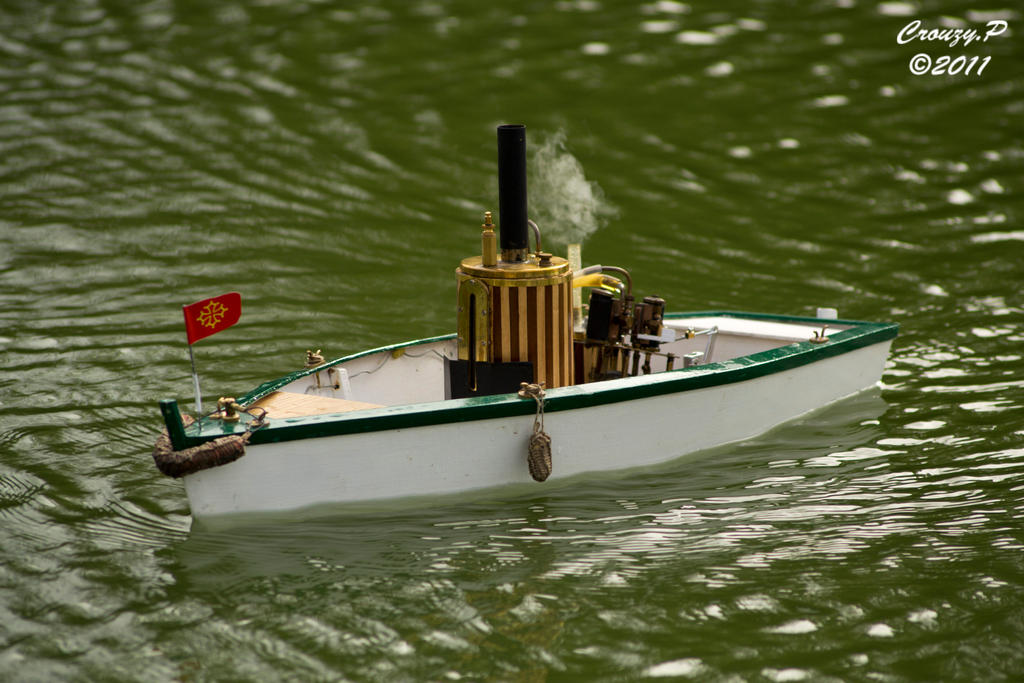 Steam boat rc