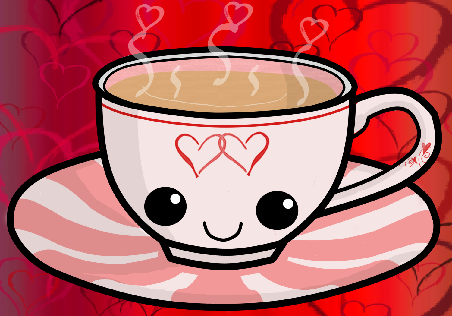 Valentine's Day Teacup