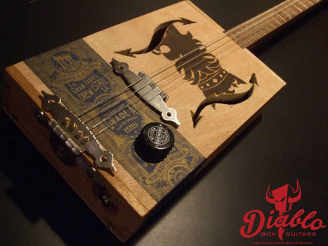 Diablo Cigar Box Guitar UNDERCROWN