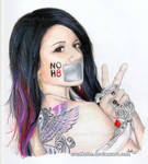 Allison Iraheta - NO H8 by SarahFriesen