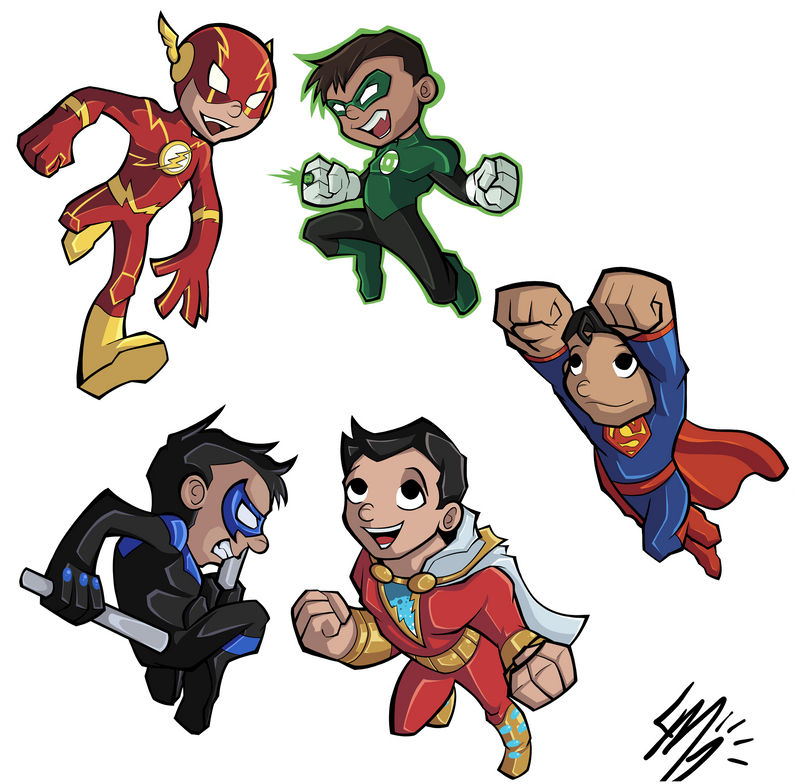 DC stickers by 1-Crude-Fish on DeviantArt