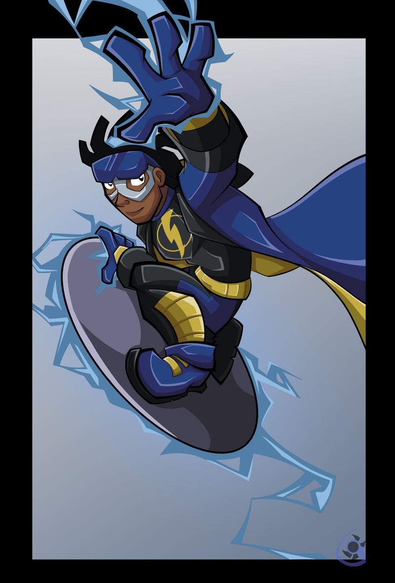 Fanart: Static Shock by 1-Crude-Fish on DeviantArt