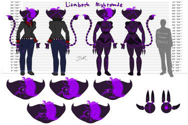 Lizabeth Nightshade (Reference Sheet)