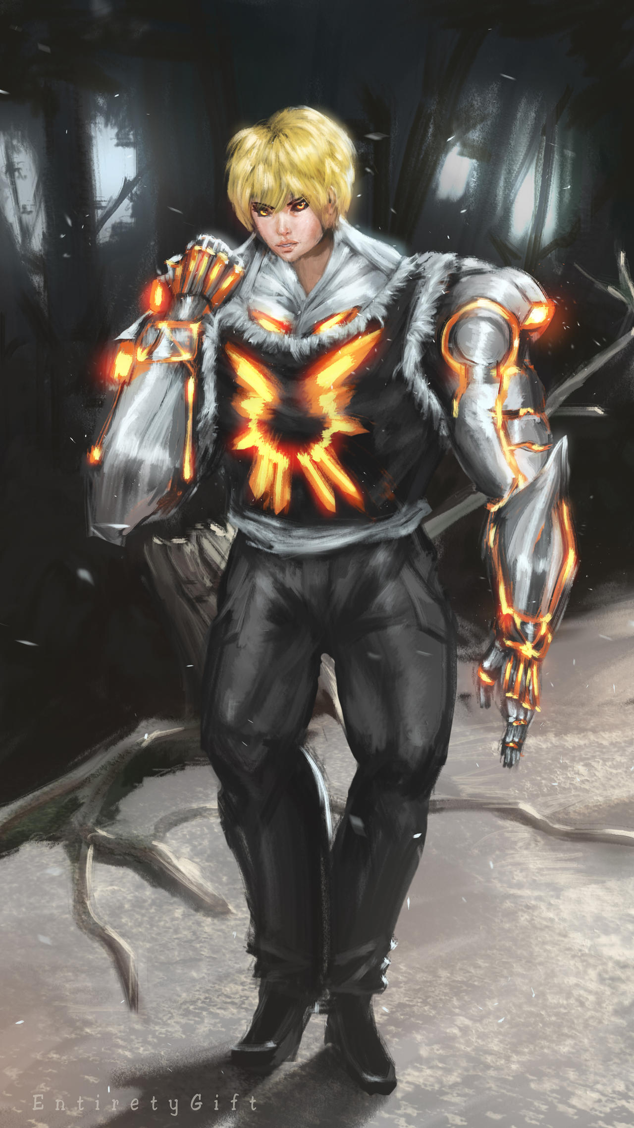 Genos by EntiretyGift on DeviantArt