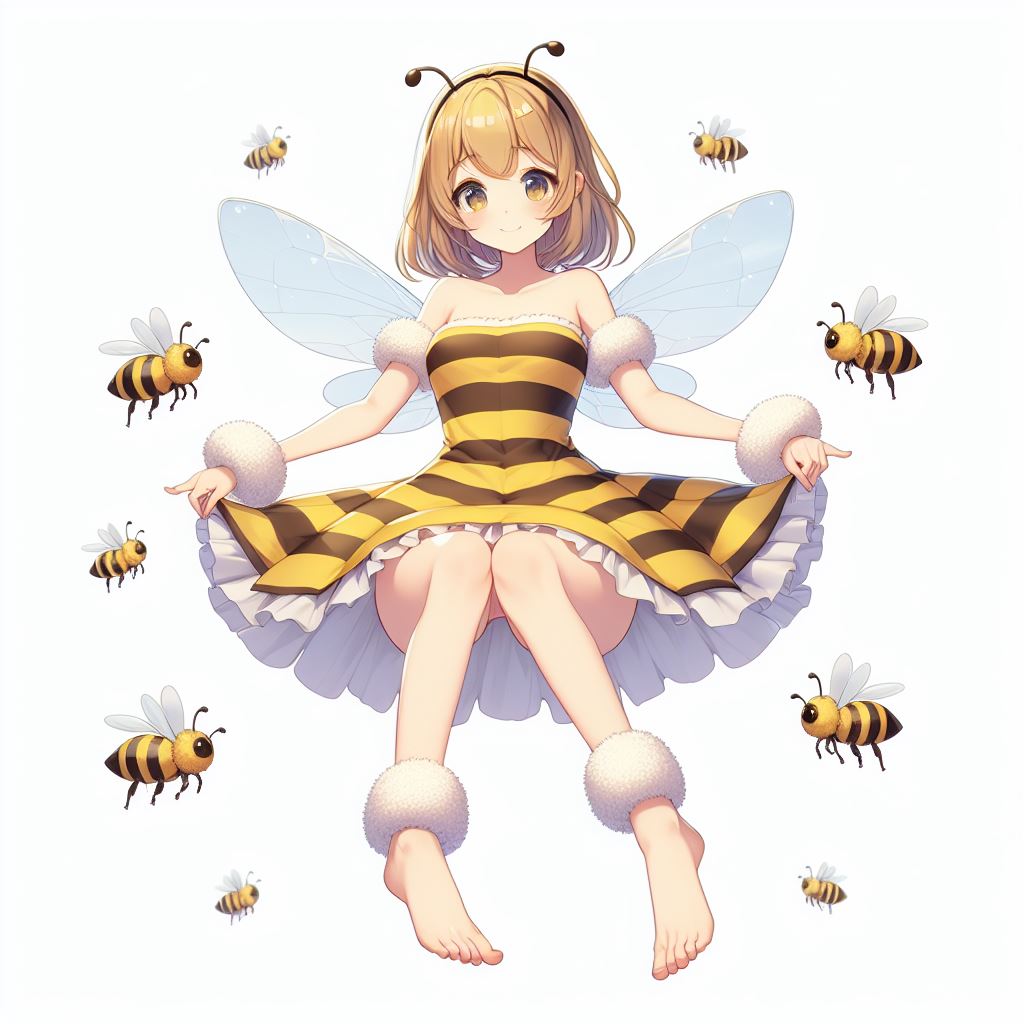 cute bee girls by PhuramAIart on DeviantArt