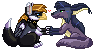 Husky x Valt_pixel by Husgryph