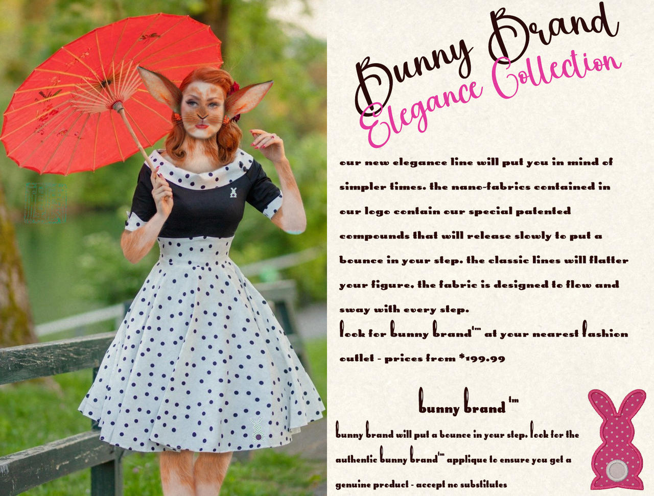 Bunny Brand Magazine Advert by mrtboy on DeviantArt