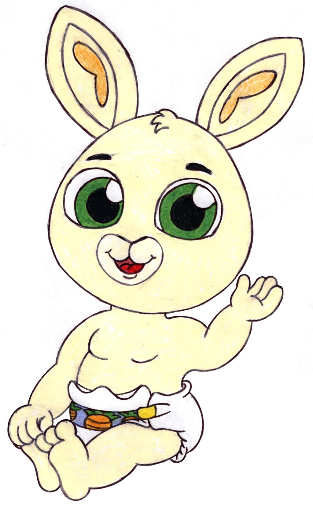 Charlie Rabbit Deviantart Charlie Nappy Version by BlazeHeartPanther on DeviantArt