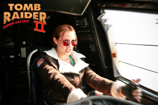 Cosplay Lara Croft - Tomb Raider II - Aviator