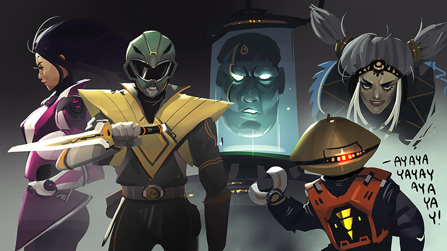 Power Rangers: Sketchdump by ARTazi on DeviantArt