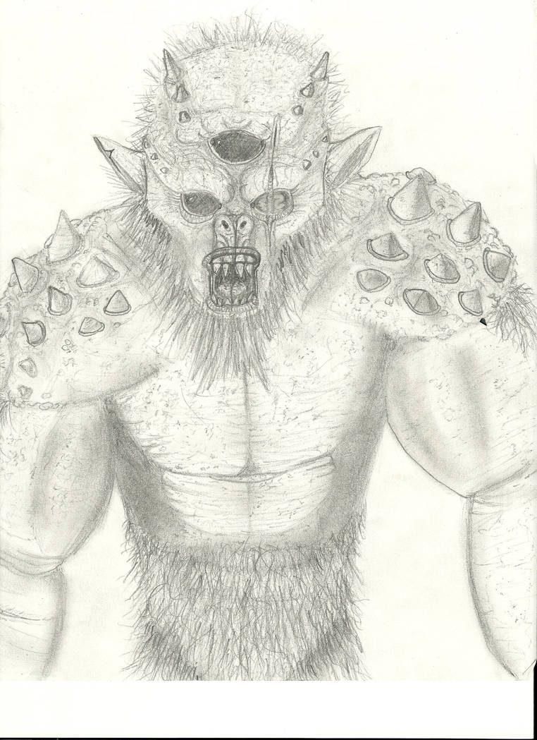 Skyrim: Troll by therussianhat on DeviantArt