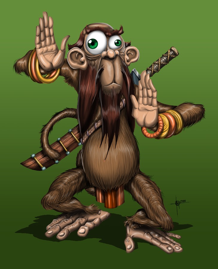 Deviantart 2007 Monkey monkey monk by nedesem on DeviantArt