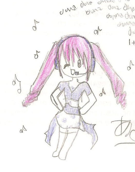 dancing chibi sketch by agentrina on DeviantArt