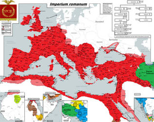 map of a alternate roman empire part2