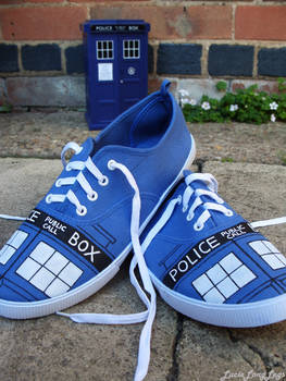 Doctor Who TARDIS shoes