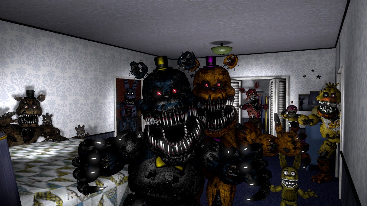 Five Nights At Freddy's 4: Nightmare, Fear by CawthonHollywood on DeviantArt