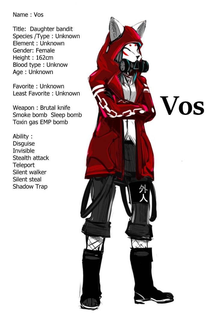 Character design (OC) by BettaRenard on DeviantArt