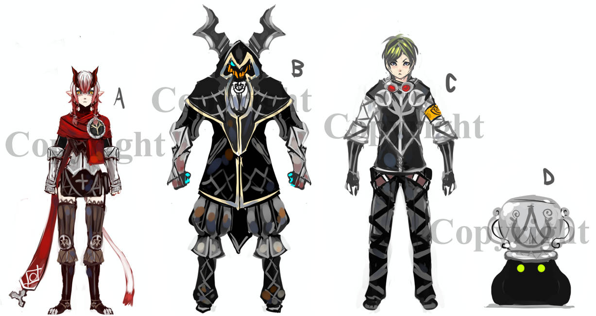 Decatur Character Designs Character design sketch. by BettaRenard on DeviantArt